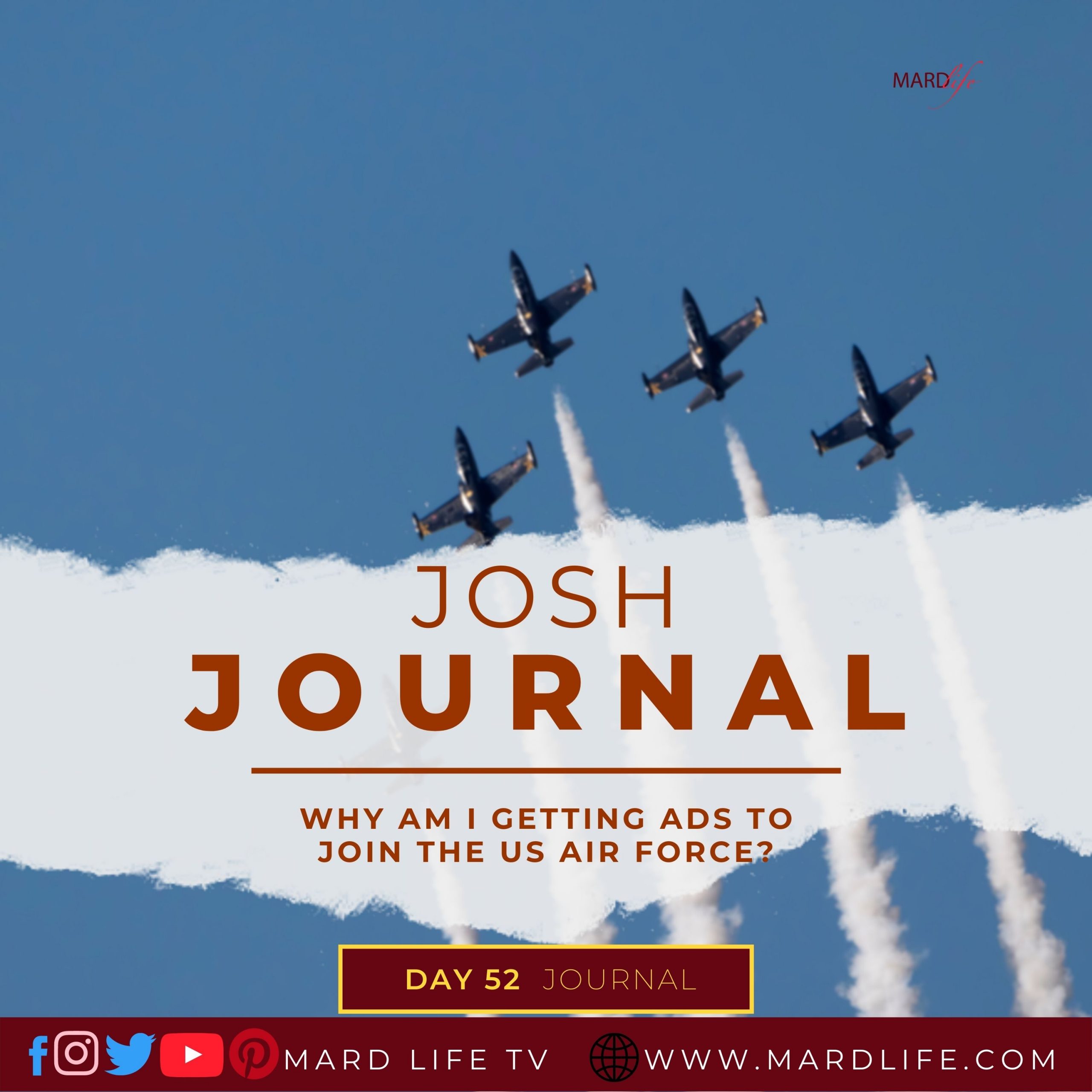 Why Am I Getting Ads To Join The US Air Force? - Josh Journal