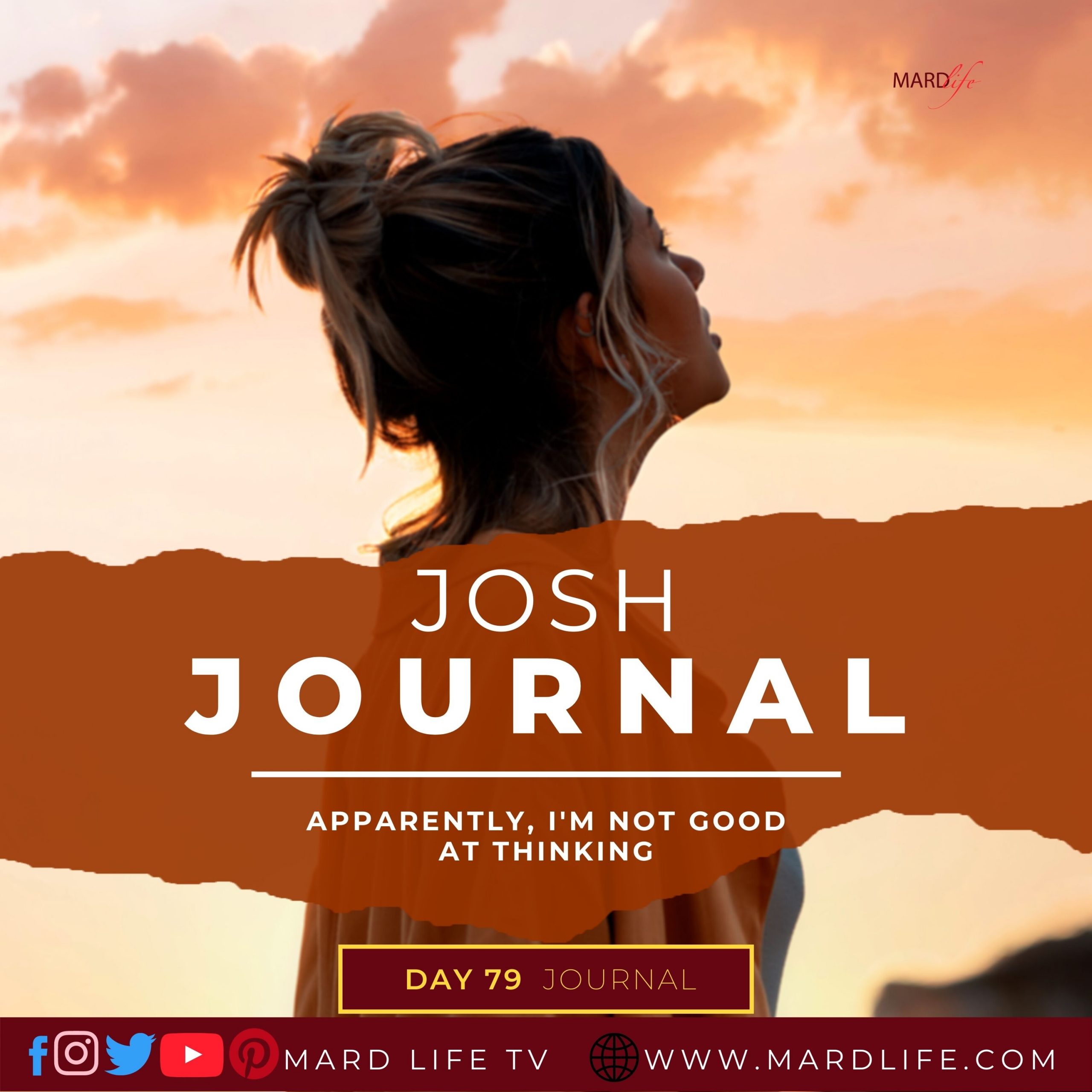 Apparently, I'm Not Good At Thinking - Josh Journal