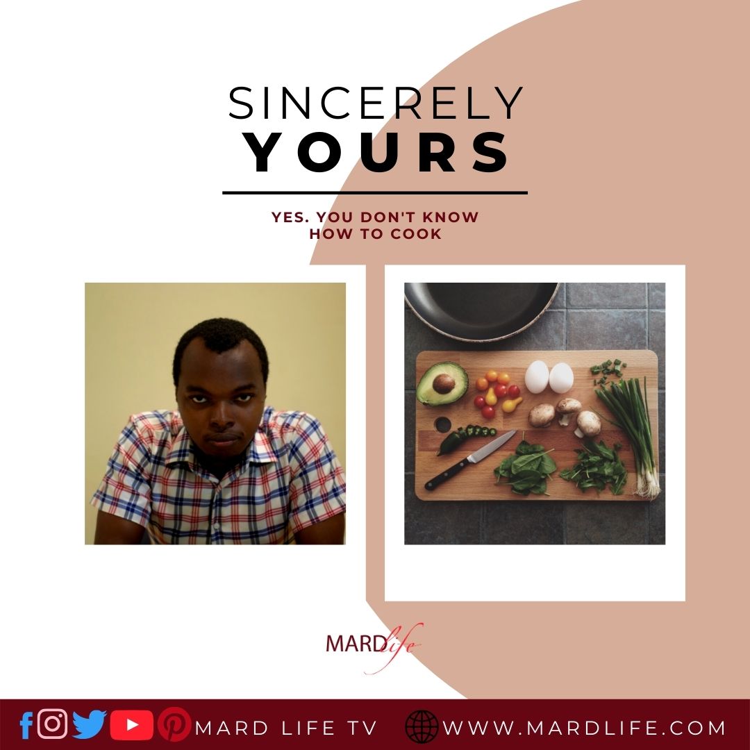 Yes. You Don't Know How To Cook (Sincerely Yours)
