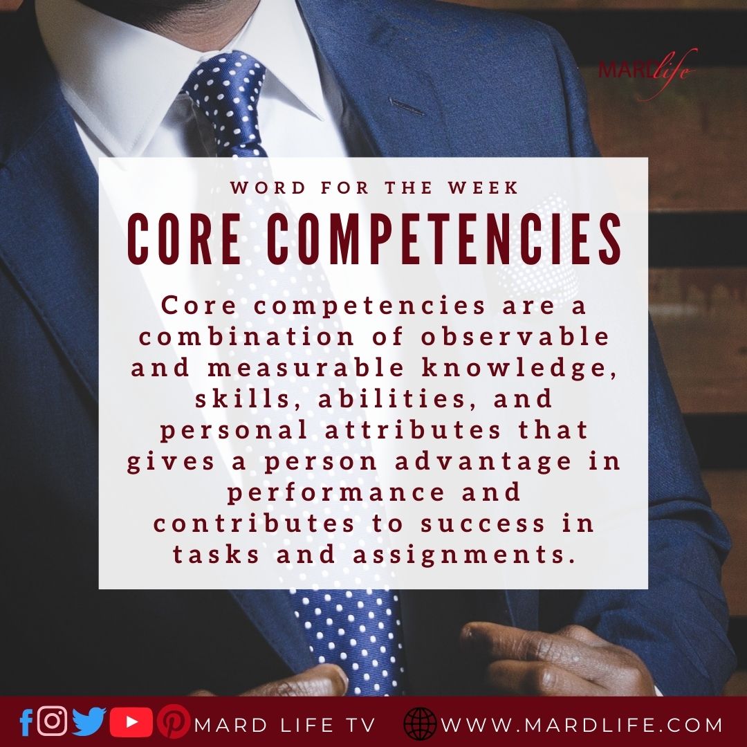 Core Competencies (Word For The Week)