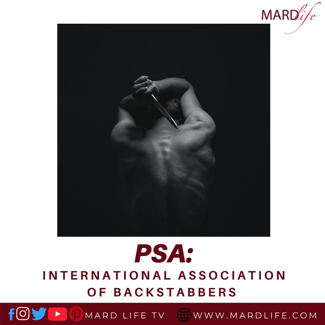 PSA: International Association of Backstabbers